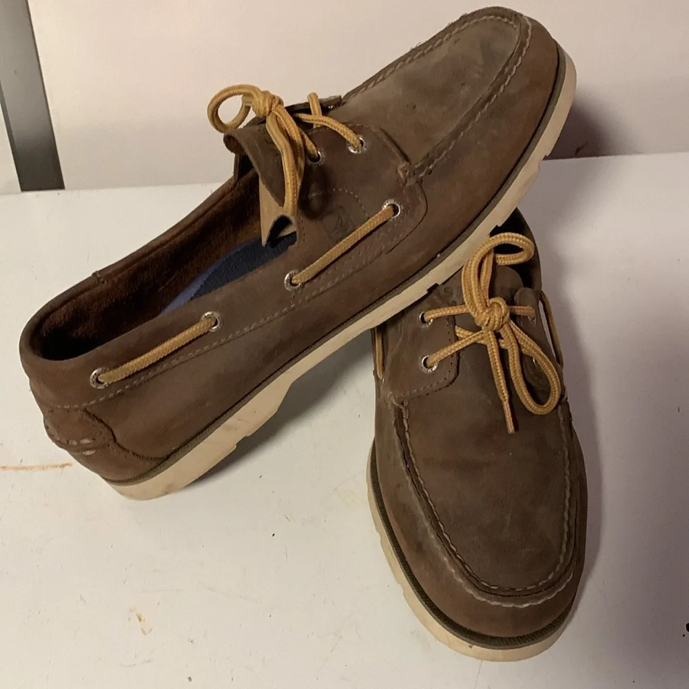 Sperry leather loafers, men’s 11-1/2 wide